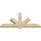 Ekena Millwork Kennewick Rough Sawn Timber Gable Bracket, Douglas Fir, 72"W x 36"H x 4"D x 6"F, 12/12 Pitch GBW072X36X0406KEN00RDF - alternate 2